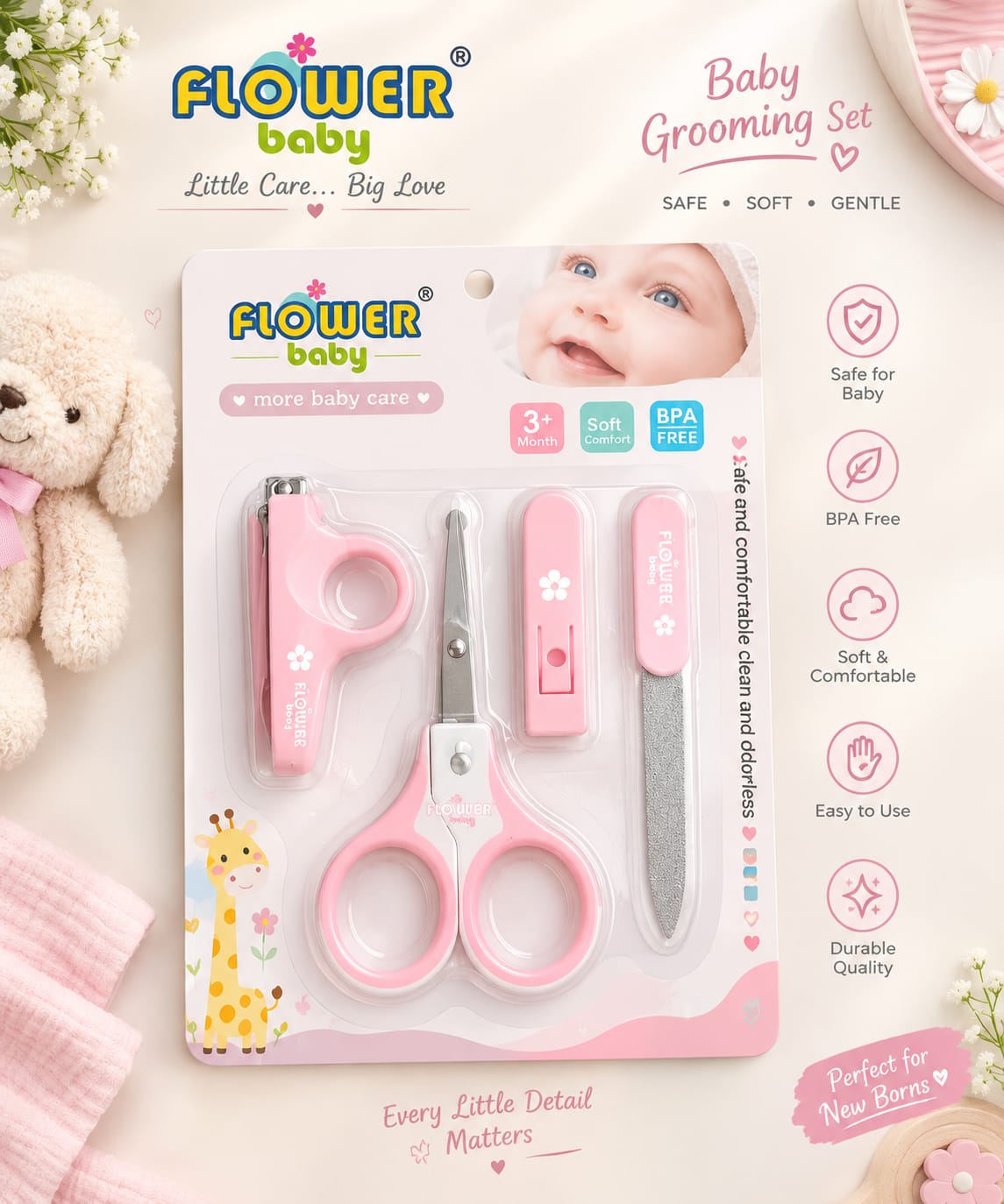 Premium Baby Care Tool Kit – Essential Grooming Set