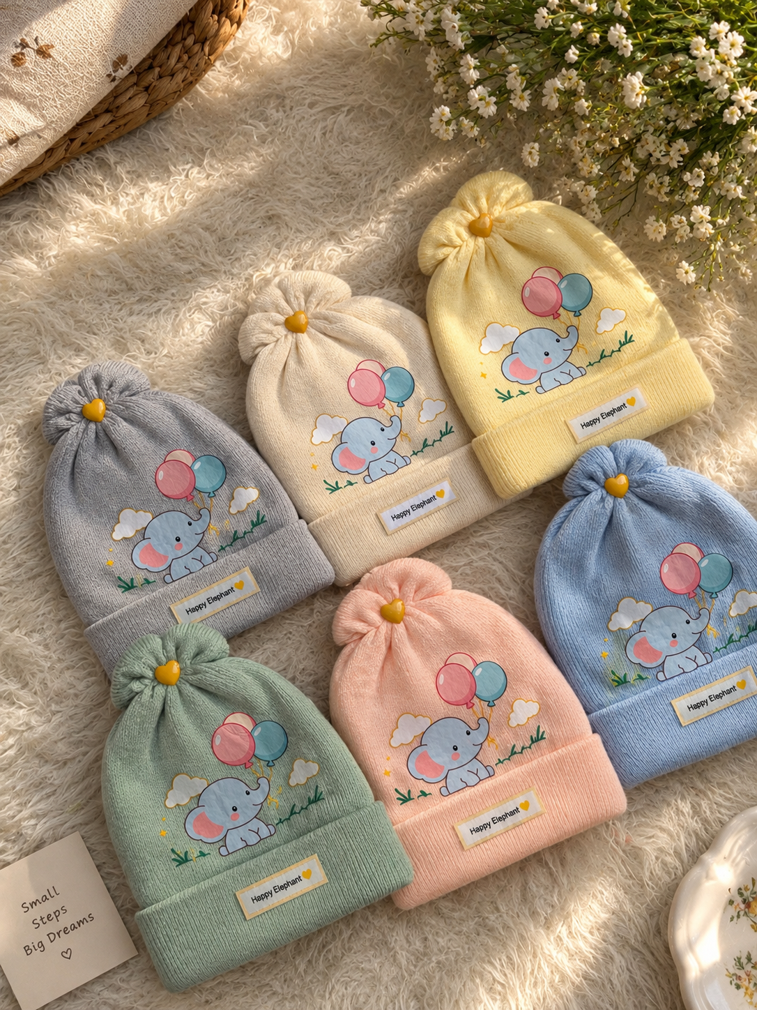 Premium Winter Baby Cap – Soft & Cozy