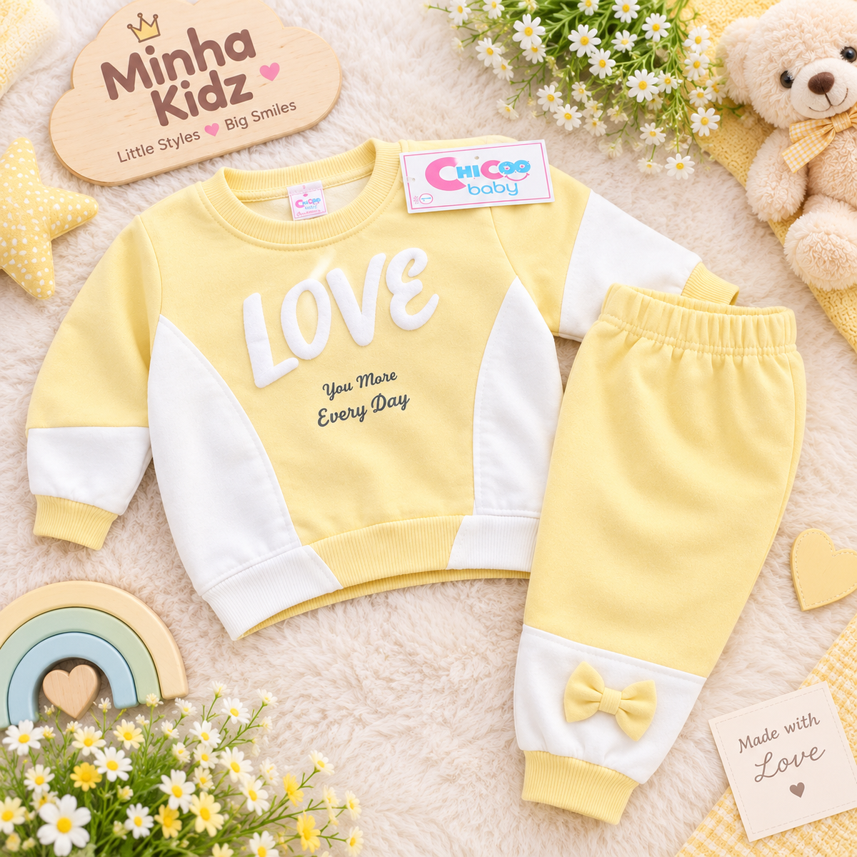 Premium Winter Suit for Girls with Warm Fleece Inner