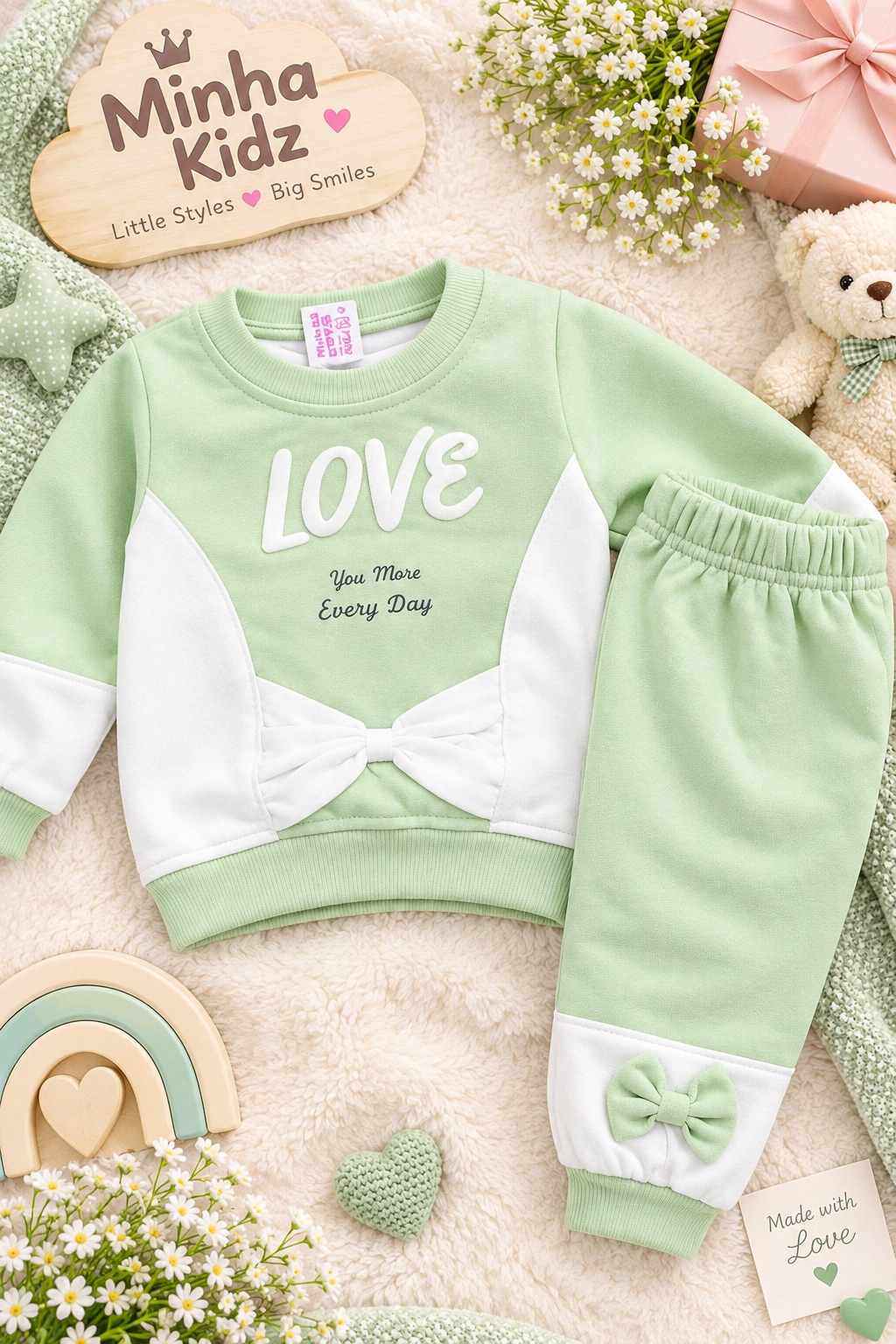 Premium Winter Suit for Girls with Warm Fleece Inner