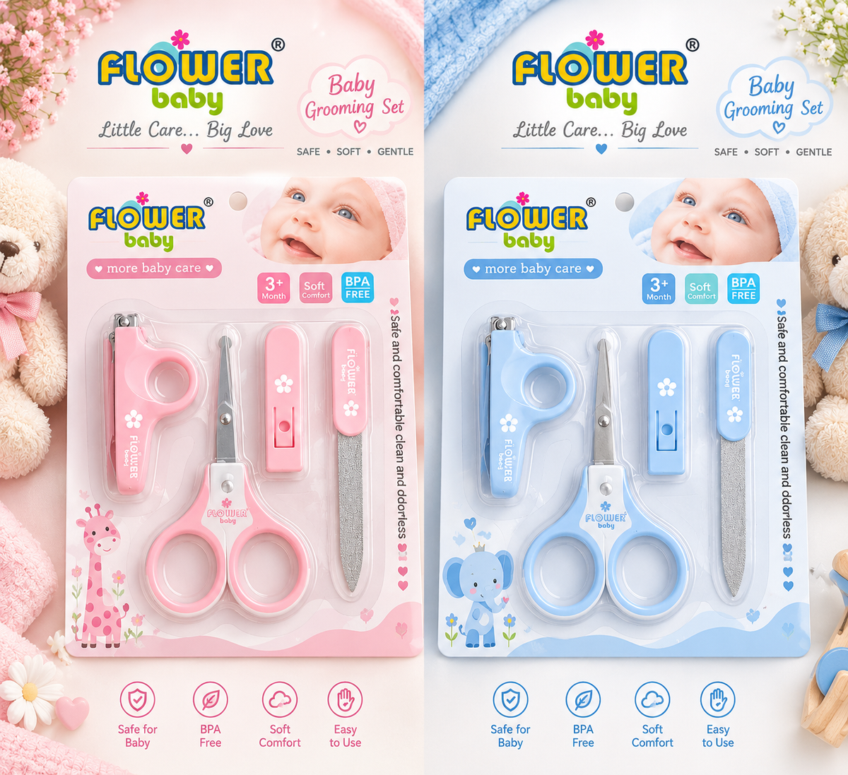 Premium Baby Care Tool Kit – Essential Grooming Set