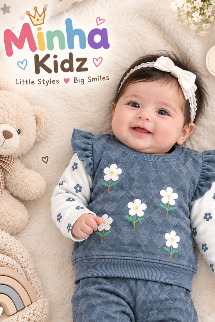 Premium Winter Suit for Girls with Warm Fleece Inner